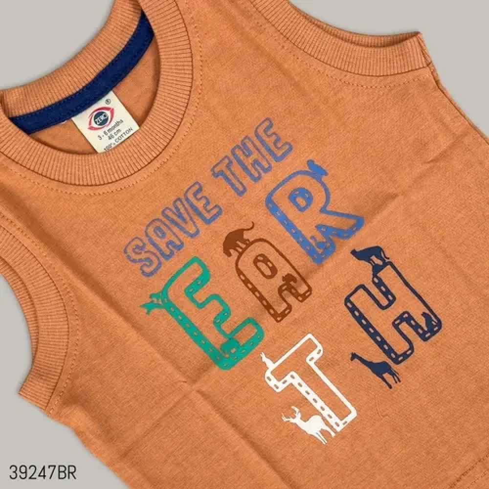 Zero Cotton Baby RN Vest Megi Sleeve (India)