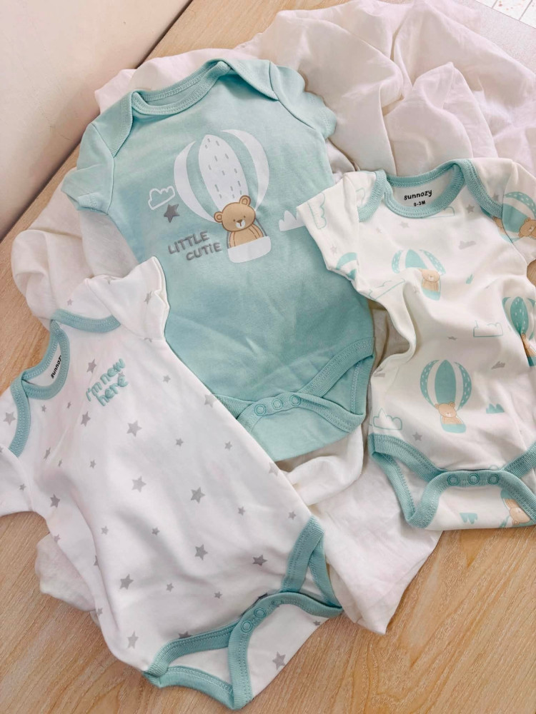 Sunnozy infant romper 3 pcs set